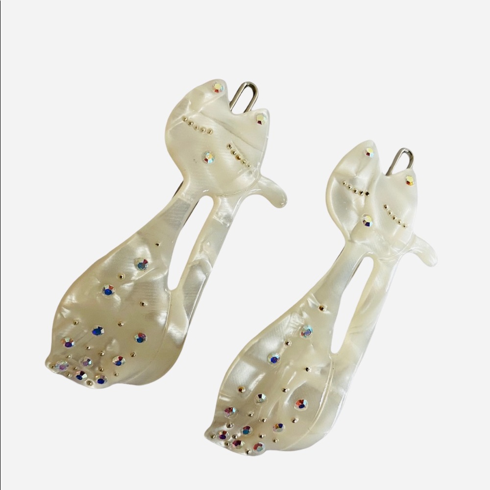 FC DESIGNS CAT BARRETTES